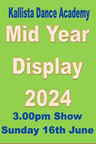 KDA: Mid Year Display 2024 – Sunday 3.00pm Show